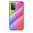 Silikon Schutzhülle Rahmen Tasche Hülle Spiegel Farbverlauf Regenbogen LS2 für Samsung Galaxy A52s 5G