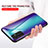 Silikon Schutzhülle Rahmen Tasche Hülle Spiegel Farbverlauf Regenbogen LS2 für Samsung Galaxy F13 4G