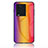 Silikon Schutzhülle Rahmen Tasche Hülle Spiegel Farbverlauf Regenbogen LS2 für Vivo iQOO Neo7 5G