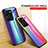 Silikon Schutzhülle Rahmen Tasche Hülle Spiegel Farbverlauf Regenbogen LS2 für Vivo Y35 4G