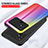 Silikon Schutzhülle Rahmen Tasche Hülle Spiegel Farbverlauf Regenbogen LS2 für Xiaomi Poco C40