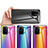 Silikon Schutzhülle Rahmen Tasche Hülle Spiegel Farbverlauf Regenbogen LS2 für Xiaomi Poco F3 5G
