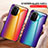 Silikon Schutzhülle Rahmen Tasche Hülle Spiegel Farbverlauf Regenbogen LS2 für Xiaomi Poco F3 5G