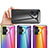 Silikon Schutzhülle Rahmen Tasche Hülle Spiegel Farbverlauf Regenbogen LS2 für Xiaomi Poco F4 GT 5G