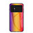 Silikon Schutzhülle Rahmen Tasche Hülle Spiegel Farbverlauf Regenbogen LS2 für Xiaomi Poco M4 5G Orange