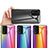 Silikon Schutzhülle Rahmen Tasche Hülle Spiegel Farbverlauf Regenbogen LS2 für Xiaomi Poco X4 NFC