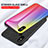 Silikon Schutzhülle Rahmen Tasche Hülle Spiegel Farbverlauf Regenbogen LS2 für Xiaomi Redmi 9i