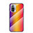 Silikon Schutzhülle Rahmen Tasche Hülle Spiegel Farbverlauf Regenbogen LS2 für Xiaomi Redmi Note 10 Pro 4G