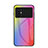 Silikon Schutzhülle Rahmen Tasche Hülle Spiegel Farbverlauf Regenbogen LS2 für Xiaomi Redmi Note 11R 5G Rosa