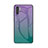 Silikon Schutzhülle Rahmen Tasche Hülle Spiegel Farbverlauf Regenbogen M01 für Samsung Galaxy Note 10 Plus