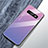 Silikon Schutzhülle Rahmen Tasche Hülle Spiegel Farbverlauf Regenbogen M01 für Samsung Galaxy S10