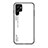 Silikon Schutzhülle Rahmen Tasche Hülle Spiegel Farbverlauf Regenbogen M02 für Samsung Galaxy S22 Ultra 5G Weiß