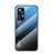 Silikon Schutzhülle Rahmen Tasche Hülle Spiegel Farbverlauf Regenbogen M02 für Xiaomi Mi 12S 5G Blau