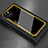 Silikon Schutzhülle Rahmen Tasche Hülle Spiegel für Apple iPhone 13 Mini Gelb