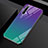 Silikon Schutzhülle Rahmen Tasche Hülle Spiegel für Realme X50m 5G Violett
