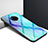 Silikon Schutzhülle Rahmen Tasche Hülle Spiegel für Vivo Nex 3S Cyan