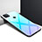 Silikon Schutzhülle Rahmen Tasche Hülle Spiegel für Xiaomi POCO C31 Hellblau