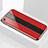 Silikon Schutzhülle Rahmen Tasche Hülle Spiegel M01 für Apple iPhone 6 Plus Rot