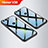 Silikon Schutzhülle Rahmen Tasche Hülle Spiegel M01 für Huawei Honor View 20 Schwarz