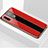 Silikon Schutzhülle Rahmen Tasche Hülle Spiegel M01 für Huawei P30 Lite XL Rot