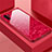Silikon Schutzhülle Rahmen Tasche Hülle Spiegel M01 für Huawei P30 Pro Rot