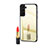 Silikon Schutzhülle Rahmen Tasche Hülle Spiegel M01 für Samsung Galaxy S23 5G Gold