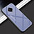 Silikon Schutzhülle Rahmen Tasche Hülle Spiegel M01 für Vivo X50 Lite Grau