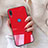 Silikon Schutzhülle Rahmen Tasche Hülle Spiegel M02 für Huawei P20 Lite Rot