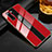 Silikon Schutzhülle Rahmen Tasche Hülle Spiegel M02 für Huawei P30 Pro New Edition Rot