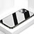 Silikon Schutzhülle Rahmen Tasche Hülle Spiegel M09 für Apple iPhone 14 Schwarz