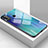 Silikon Schutzhülle Rahmen Tasche Hülle Spiegel T01 für Huawei P Smart (2020) Cyan