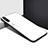Silikon Schutzhülle Rahmen Tasche Hülle Spiegel T01 für Xiaomi Redmi 9i Weiß