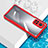 Silikon Schutzhülle Ultra Dünn Flexible Tasche Durchsichtig Transparent BH1 für Xiaomi Redmi Note 11 4G (2022) Rot