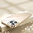 Silikon Schutzhülle Ultra Dünn Flexible Tasche Durchsichtig Transparent Bling-Bling LD2 für Apple iPhone 13 Pro Gold