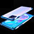 Silikon Schutzhülle Ultra Dünn Flexible Tasche Durchsichtig Transparent H01 für Oppo A72 5G Blau