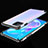 Silikon Schutzhülle Ultra Dünn Flexible Tasche Durchsichtig Transparent H01 für Oppo A72 5G Schwarz