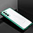 Silikon Schutzhülle Ultra Dünn Flexible Tasche Durchsichtig Transparent H02 für Samsung Galaxy S24 5G Grün