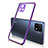 Silikon Schutzhülle Ultra Dünn Flexible Tasche Durchsichtig Transparent H02 für Vivo Y31s 5G Violett