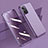 Silikon Schutzhülle Ultra Dünn Flexible Tasche Durchsichtig Transparent H02 für Xiaomi Poco F3 5G Violett