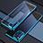 Silikon Schutzhülle Ultra Dünn Flexible Tasche Durchsichtig Transparent H03 für Oppo Find X3 5G Blau