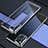 Silikon Schutzhülle Ultra Dünn Flexible Tasche Durchsichtig Transparent H03 für Oppo Find X3 5G Silber