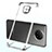Silikon Schutzhülle Ultra Dünn Flexible Tasche Durchsichtig Transparent H03 für Xiaomi Redmi Note 9T 5G Silber