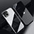 Silikon Schutzhülle Ultra Dünn Flexible Tasche Durchsichtig Transparent H06 für Apple iPhone 14 Schwarz