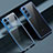 Silikon Schutzhülle Ultra Dünn Flexible Tasche Durchsichtig Transparent H08 für Samsung Galaxy S24 5G Blau