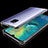 Silikon Schutzhülle Ultra Dünn Flexible Tasche Durchsichtig Transparent S07 für Huawei Mate 20 X 5G Klar
