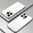 Silikon Schutzhülle Ultra Dünn Flexible Tasche Durchsichtig Transparent SY1 für Apple iPhone 14 Pro Max Silber