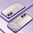 Silikon Schutzhülle Ultra Dünn Flexible Tasche Durchsichtig Transparent SY1 für OnePlus Nord N20 5G Violett