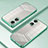 Silikon Schutzhülle Ultra Dünn Flexible Tasche Durchsichtig Transparent SY1 für Oppo A78 5G Grün