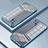 Silikon Schutzhülle Ultra Dünn Flexible Tasche Durchsichtig Transparent SY1 für Oppo A92s 5G Blau