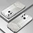 Silikon Schutzhülle Ultra Dünn Flexible Tasche Durchsichtig Transparent SY1 für Xiaomi Poco C55 Silber